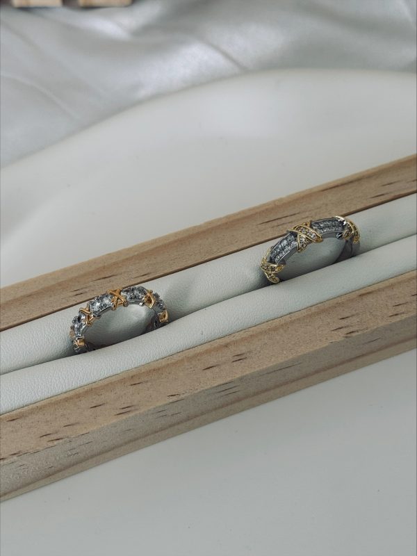 Bague DINA Or & Strass