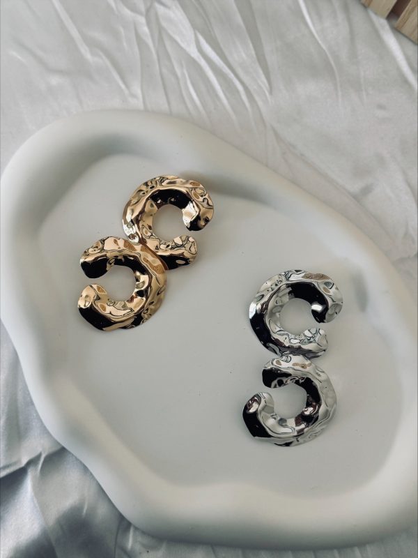 Boucle d'oreilles NAËLLE Argenté