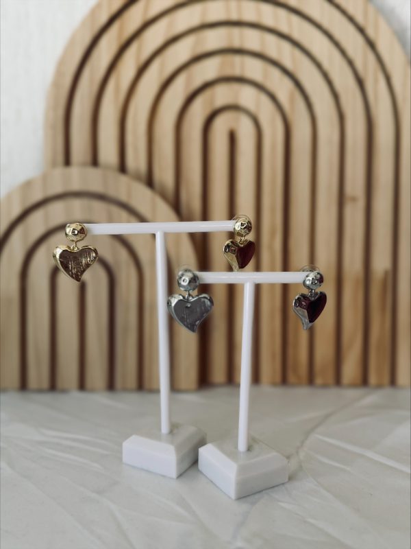 Boucle d'oreilles pendantes LOUNA Argenté